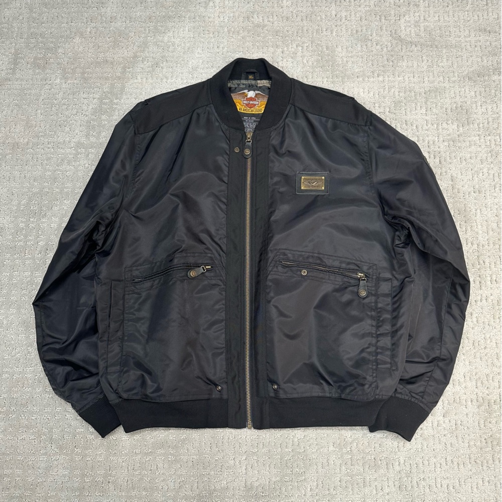Black Bomber Jacket